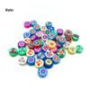 Colorful Fruit & Smiley Face Polymer Clay Beads Bracelet DIY Jewelry Accessories