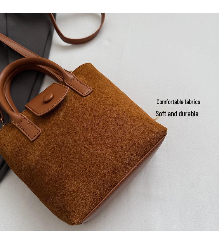 Sweet & Trendy 2025 Cute Plush Bucket Bag