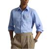 Polo Ralph Lauren Solid Color Linen Small Pony Embroidered Shirt Men shirts 710966294-509