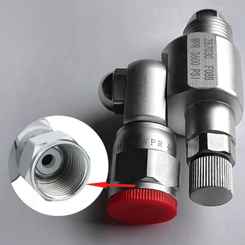 3600PSI Shut Down Valves Swivel Joint Extension 287030 Airless Sprays Adapter Joint for High Pressure Airless Paint Sprayer