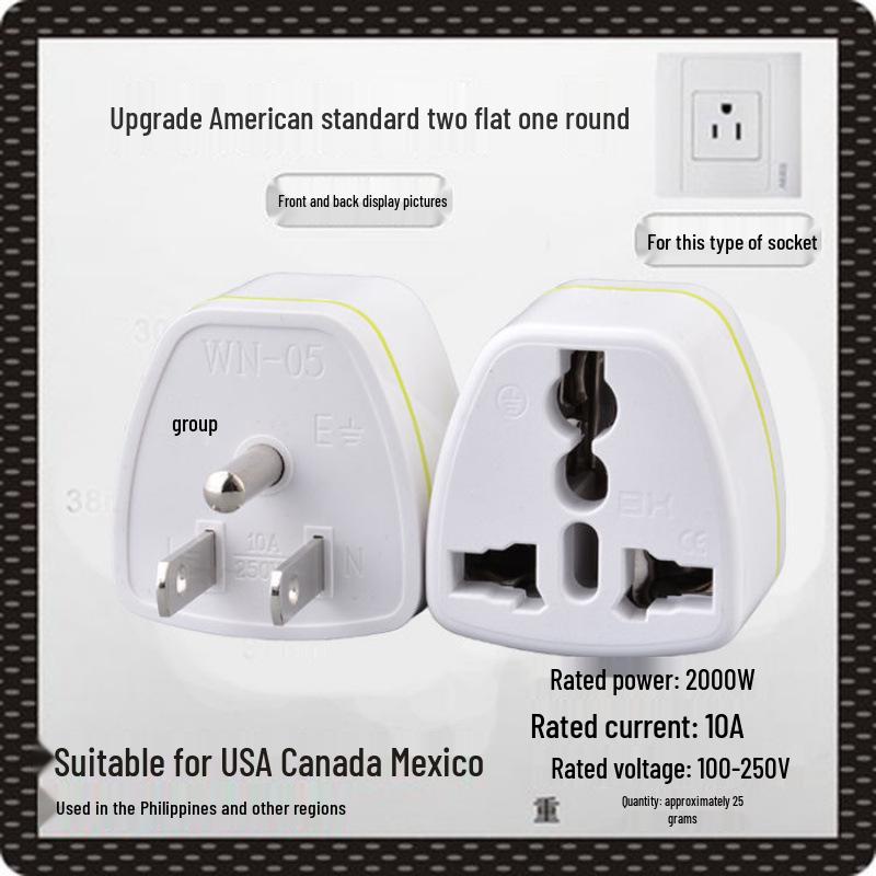 Hong Kong Travel Plug Adapter: 2-Pin & 3-Pin Converter for International Use