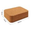 Cork Block Cork Pad Leather Craft Punching Pad DIY Leather Cutting Mat Hand Tool Accessories Stamping Pounding Pad Cork Mat