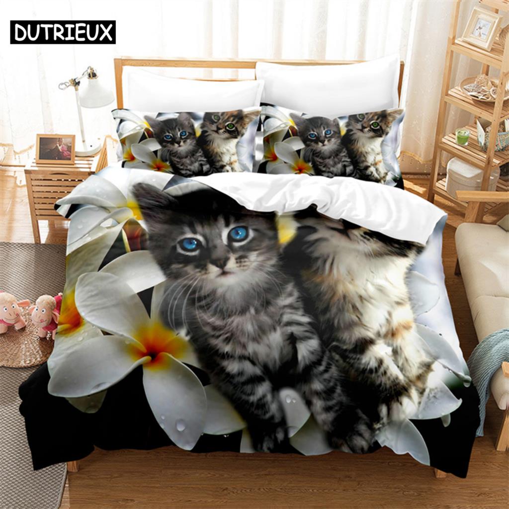 Comforter 3D Digital Printing Fashion Design Animal Bedding Set Queen Size