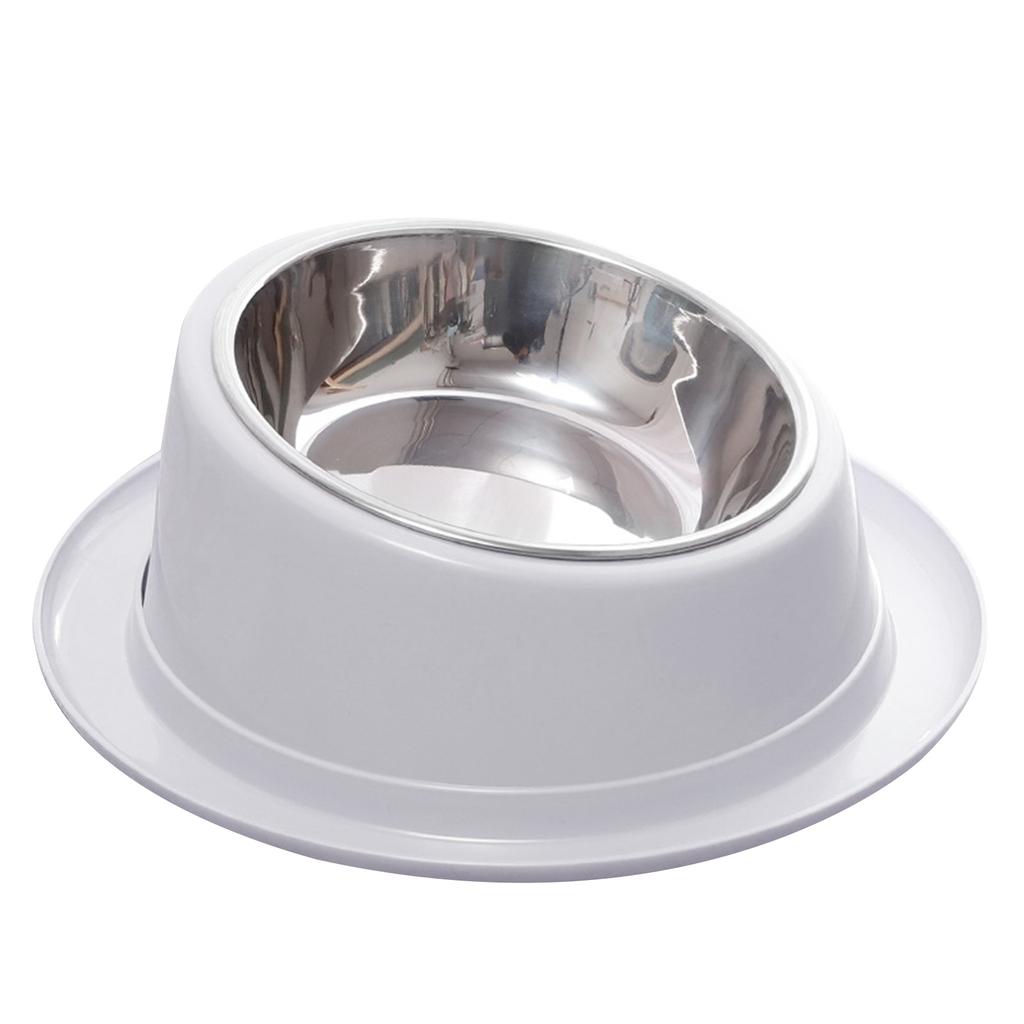 Pet Dishes Bowls with Stand for Kitten Small Dogs Food & Water Bowl 3 Options Tilted Elevated Bowl Protect Pet's Spine