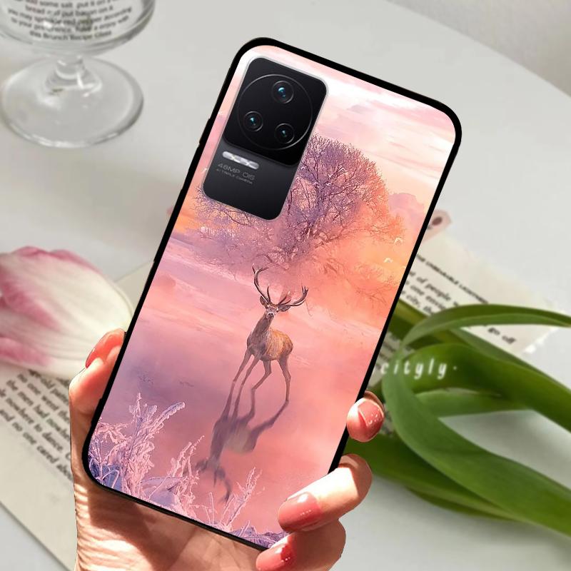 For Redmi K50 Pro Case K 50 5G TPU Soft Silicone Phone Covers For Xiaomi Redmi K50 Ultra Shockproof Bumper Fundas Cute Animal