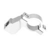 10mm Motorcycle Rearview Mirror Bracket Handlebar Mount Mirror Adapter Holder Clamp Silver