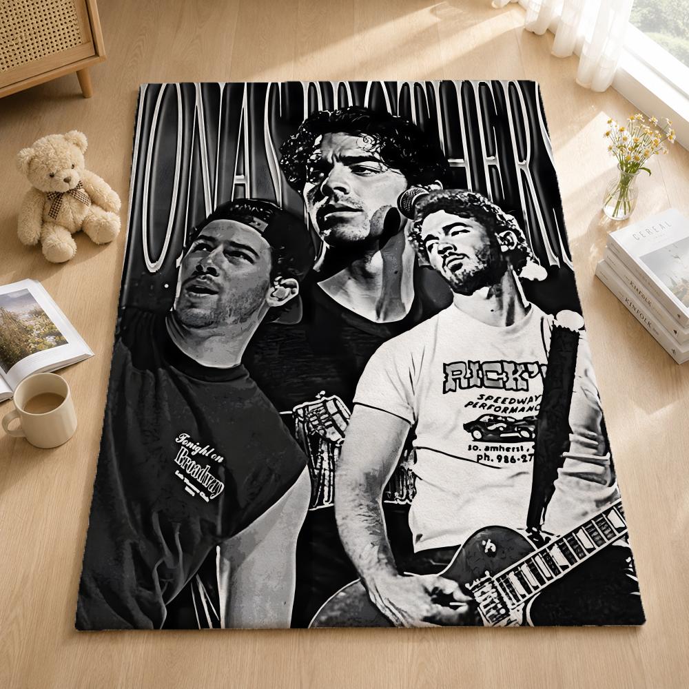 Music J-JonasBrothers Throw Blankets Soft Warm Flannel Blanket Bedding for Bed Living room Home Sofa