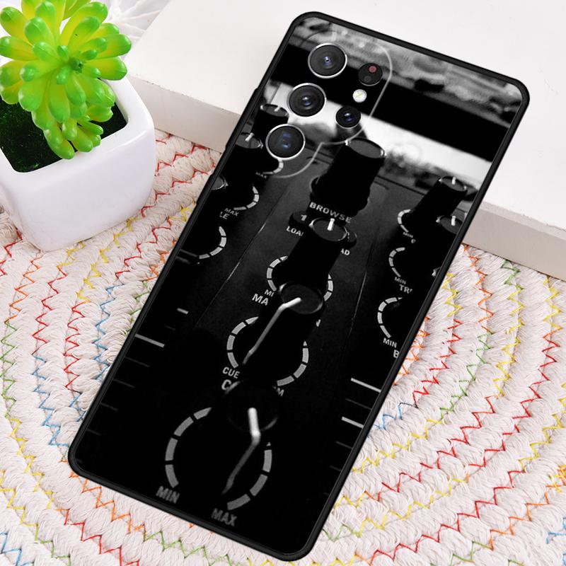 

Electronic Music DJ Controller Mixer soft Phone Case for Samsung Galaxy note 10 pro S26 Ultra S23 S24 FE S25 S21 S22 PLUS Cover Galaxy S24 FE