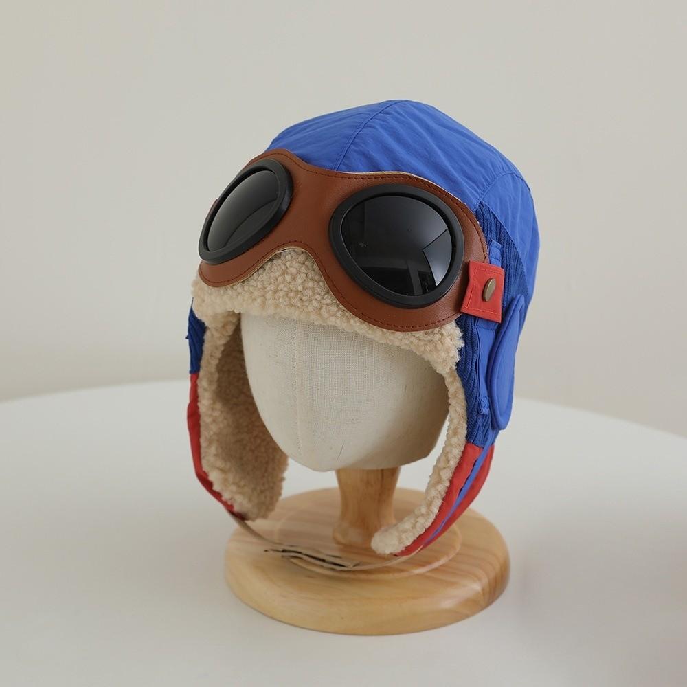 Niedliche Cartoon Ohrenschutzkappe Kältefest Warme Mütze Mode Kinder Fliegermütze Winter