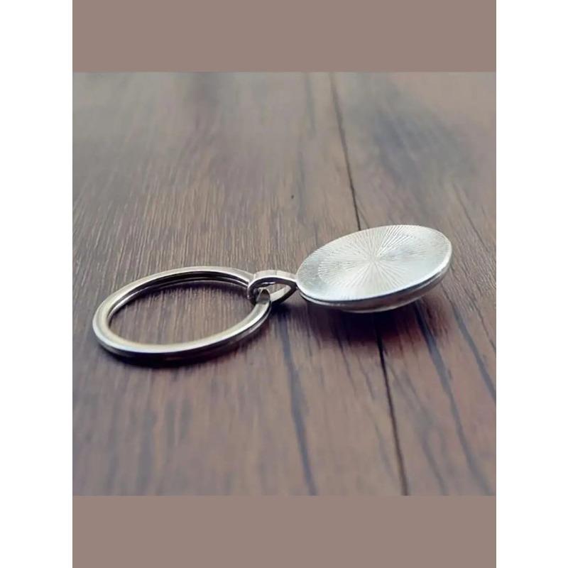 Portachiavi Bussola Nautica Vintage Lega di Zinco Perfetto per Borse Decorazione Auto Regalo Ideale per Uomini Halloween Ringraziamento