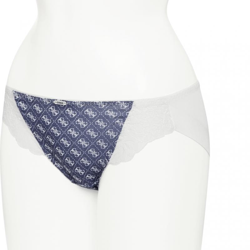 Guess Denim Symbol Logo Point Bra + Panty Set Ny  Gcwbr144 Bp144 