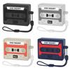 Silicone Earphone Case Retro Cassette Protective Shell for Airpods Pro 3 Accessories