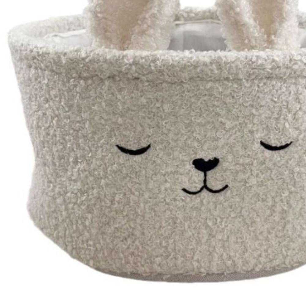 Cartoon Rabbit Storage Basket Cute Children's Toys Storage Bucket Plush Candy Bag Kids Gifts