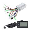 15A 250W 350W Electric Motor Controller with Waterproof S866 Display Panel Electric Bike Conversion