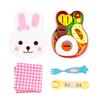 Pretend Play Lunch Box Pudding Toy Simulation Model Play House Toys Food Feeding Toy  Kids Toy