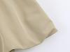 Verstellbarer Damen Khaki Kurzer Windbreaker - Stilvolle Europäische & Amerikanische Mode