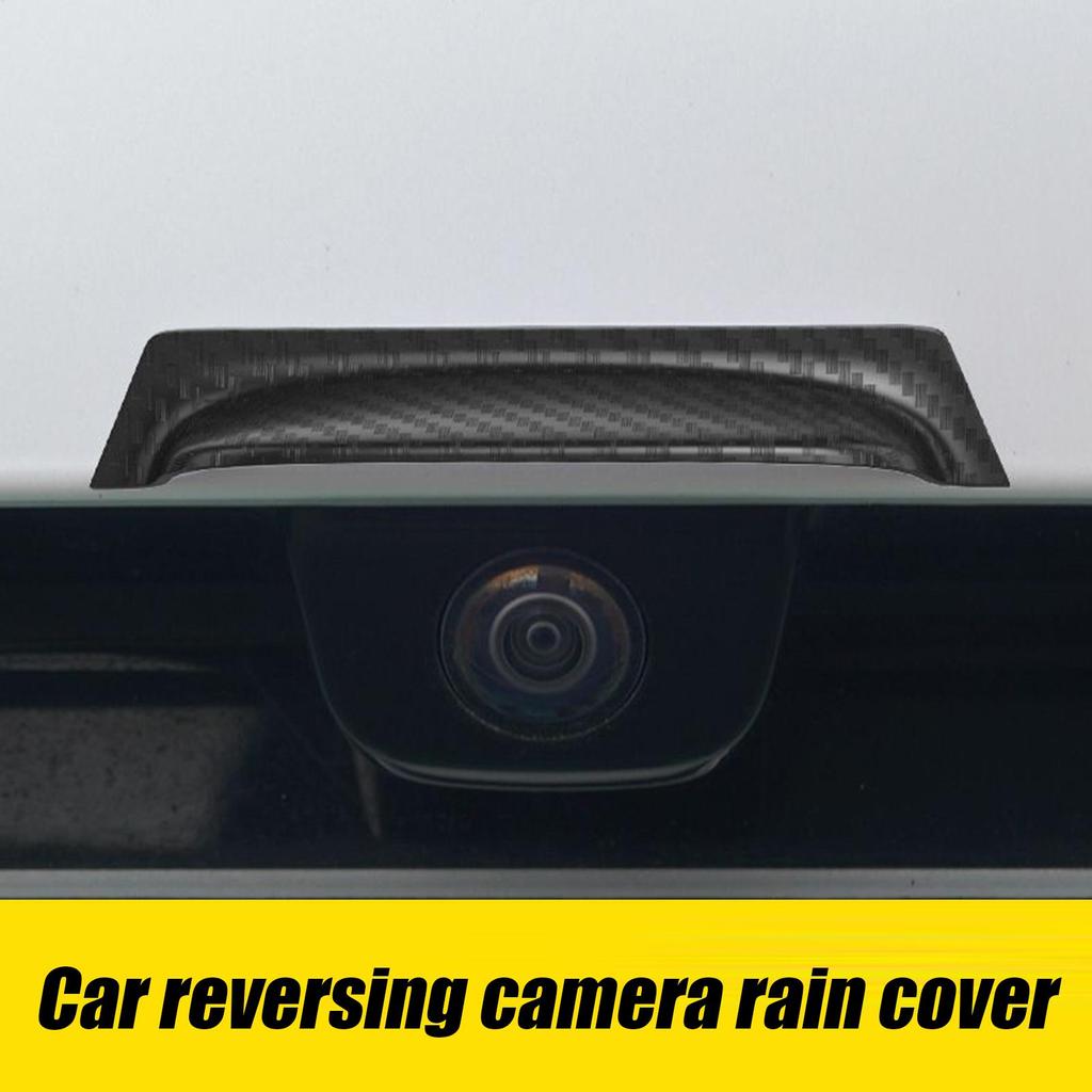Car Rear Camera Rain Cover 360 Degree View Car Rear View Camera Protection Trim Rainproof Dust Shield for Auto Safety Bike