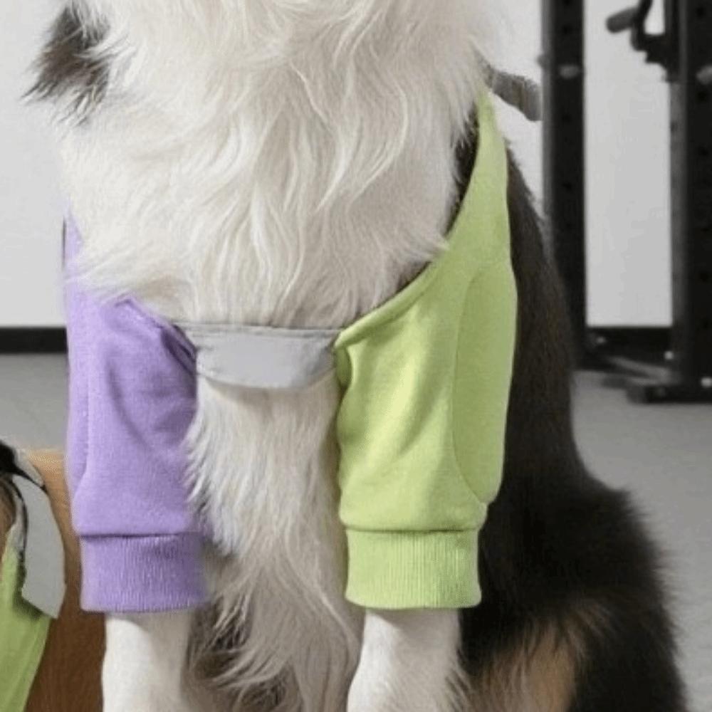 Anti-Lick Dog Knee Brace Warmth Pet Front Leg Support Easy Wear Dog Knee Pads Shoulder Support