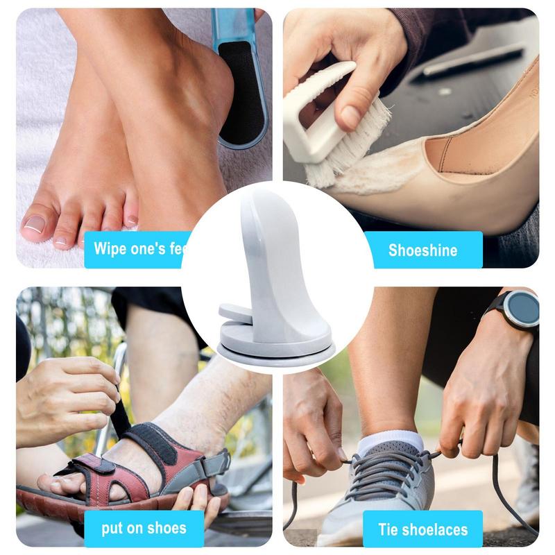 Bathroom Shower FootRest Shaving Leg Step Aid Grip Holder Pedal Step Suction Cup Non Slip Foot Pedal Wash Feet For Bathroom