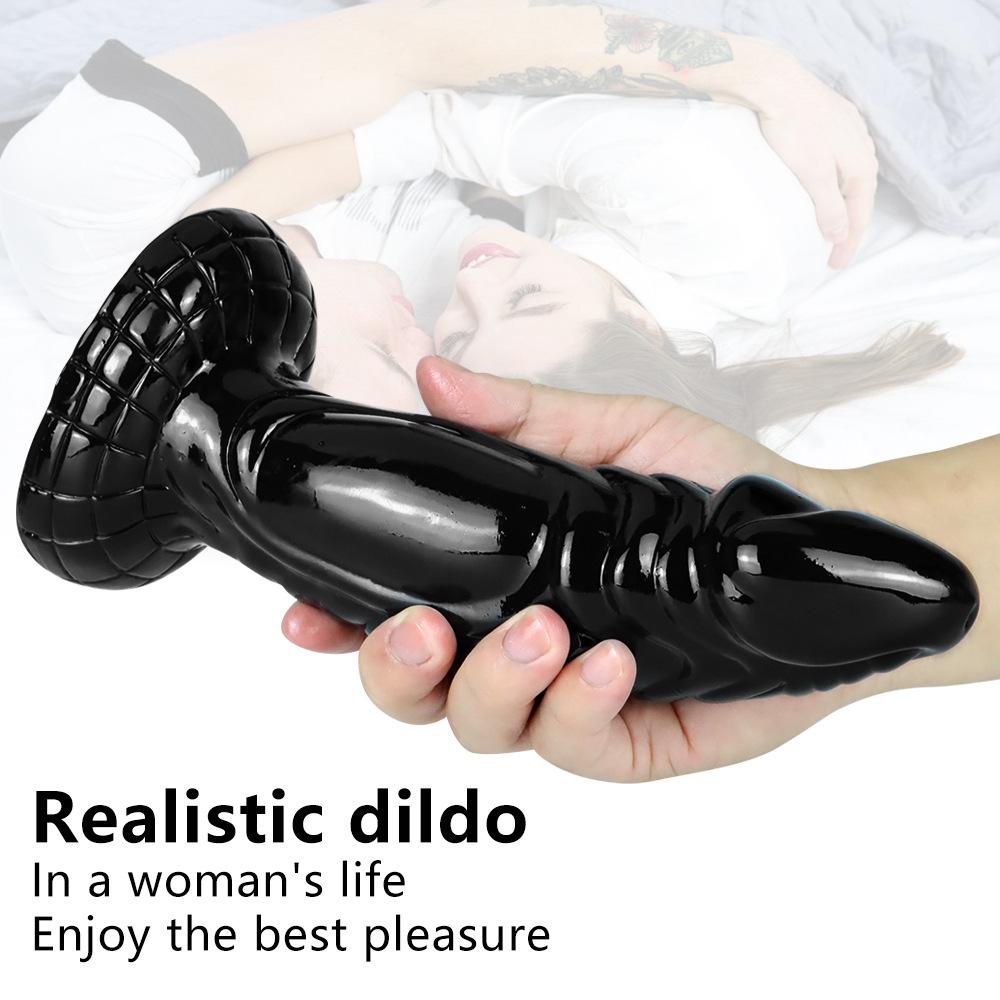 Alien Lin Piece Dildo Alternative Female Anal Plug Masturbation Device SM Punishment Super Soft Anal Expander Adult