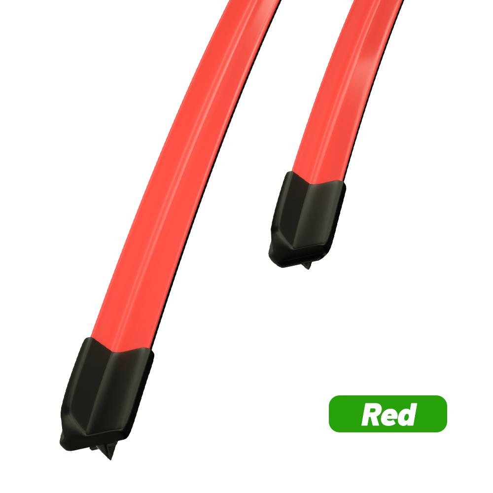 2pcs Front Windshield Wiper Blades Windscreen Wipers For Acura MDX 2000-2023 2015 2016 2017 2018 2019 2020 2021 2022 2023 2024 2 Acura&MDX (2000-2006) красный