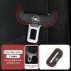 BBGM8 For Opel Car Seat Belt Buckle Plug Leather Protective Cover Meriva Mokka Grandland Vectra Zafira Vivaro Antara