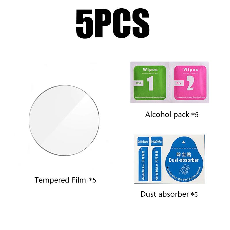 1-5PCS Tempered Glass For Huawei Watch GT5 46mm/41mm Quick Installation Screen Protector For Huawei GT5 Pro 46mm Accessories