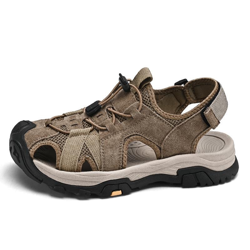 

Fashion New Arrival Men s Casual Summer Shoes Outdoor Male Sandals Comfy Hollow Out Beach Flats Quick Dry Roman Flats Breathable Sandals 44 хаки
