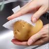Fruit Vegetable Cleaning Brush Food-grade Silicone Potato Carrot Cleaner Brushes Kitchen Dish Scrubber Cleaning Tools Gadgets