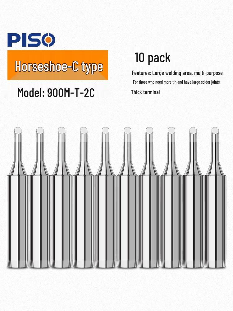 Lead-Free 936 Soldering Iron Tip, Constant Temperature, Internal Heating, 60W, Universal Needle Point, Horseshoe, Knife Shape.