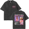 Britney Spears The Britney Tour 2001 Vintage Washed T Shirt Men Women Casual Retro Oversized Short Slve T-shirts Strtwea83