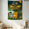 Warrior Cats movie Pattern Home Decor Tapestry, Wall Hanging, Decorative RV Wall Cloth.XGT0914576