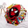 1pc SpiderMan Comic Custom Name Automatic Folding Umbrella, Durable Plastic & Iron, Lightweight for Outdoor Daily Use  S1230037