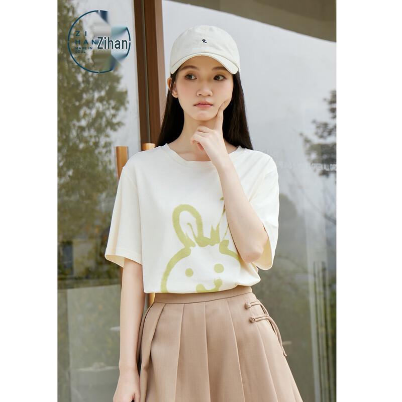 ZIHAN Women s Printed Cotton T-Shirt XL