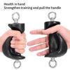 Exercise Grip Handles With Metal Rings For Pull Down Machines And Cable Workouts With Ergonomic Shape And Strong Build