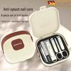Portable German Manicure Set: Nail & Ear Pick Clippers for Thick Nails
