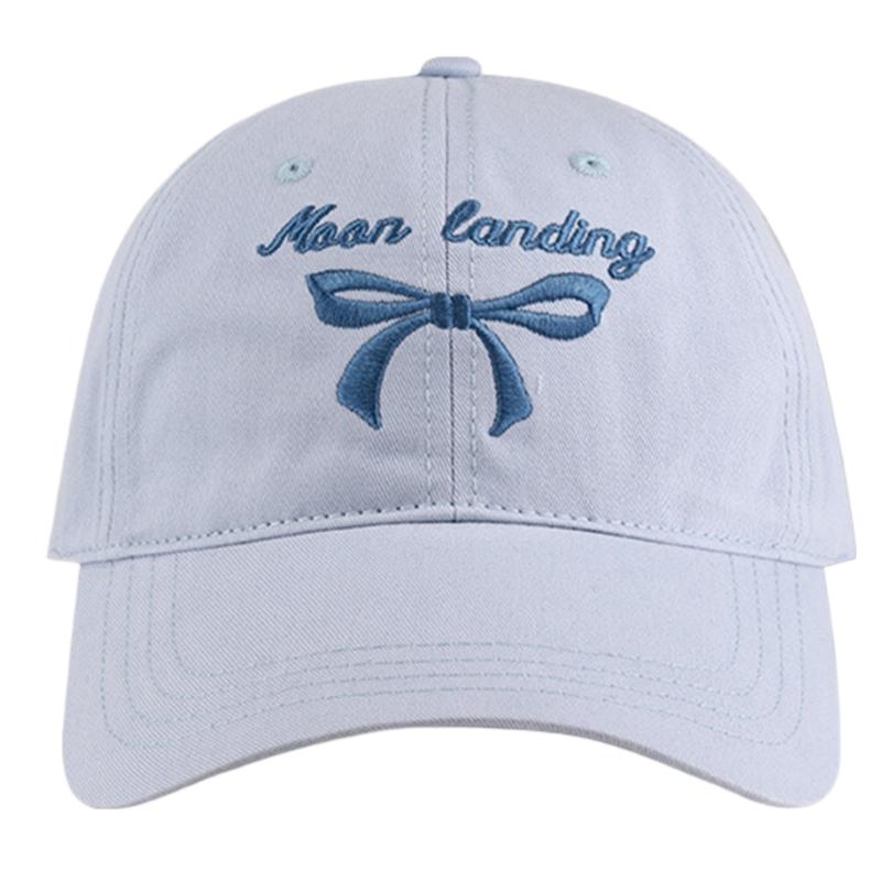 

Modern Baseball Hat Hat for Girls Women Embroidered Bow Casual Hat for Sports Gym Mountain Camping Hat Outdoor Activity