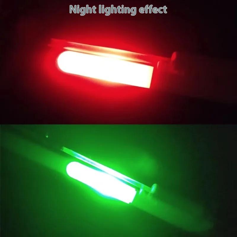 1 Piece Luminous Led Bells Light Rods Flash Electronic Fishing Rod Tip Light Rods Night Bright Fish Bite Alarms Tools