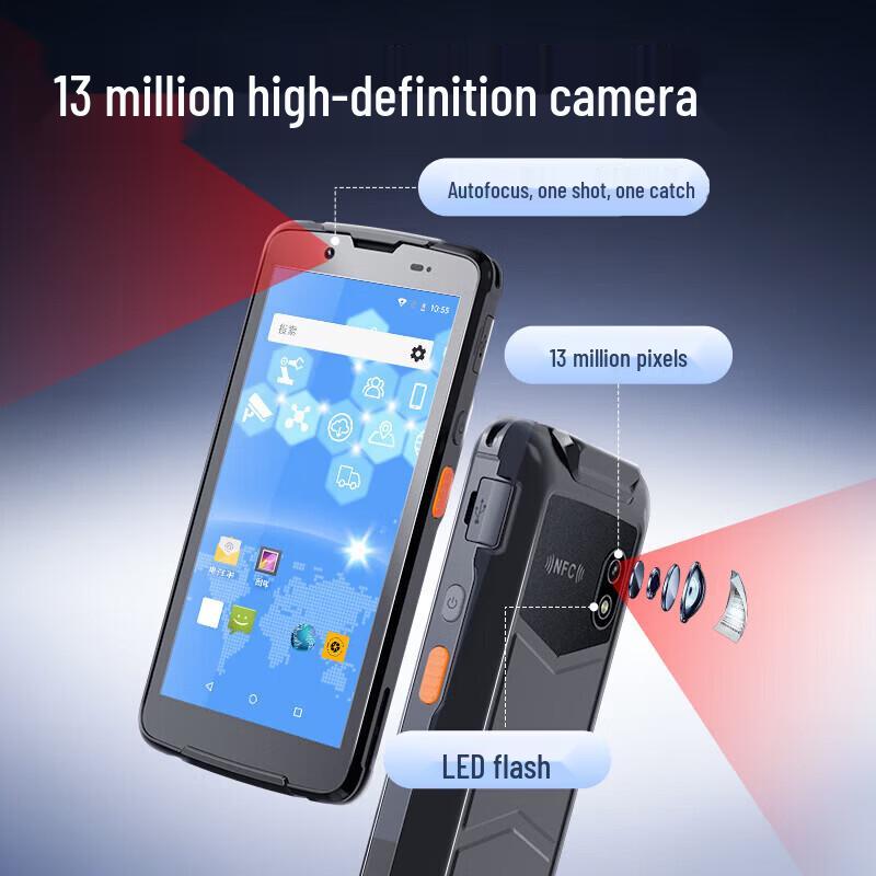 

Deli PDA Handheld Data Terminal Industrial Barcode Scanner