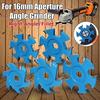 Hexagonal Blade Fillet Power Wood Carving Tool Angle Grinder Accessory Hexagonal Blade Fillet Anti-reverse Power Wood Carving Tool Angle Grinder
