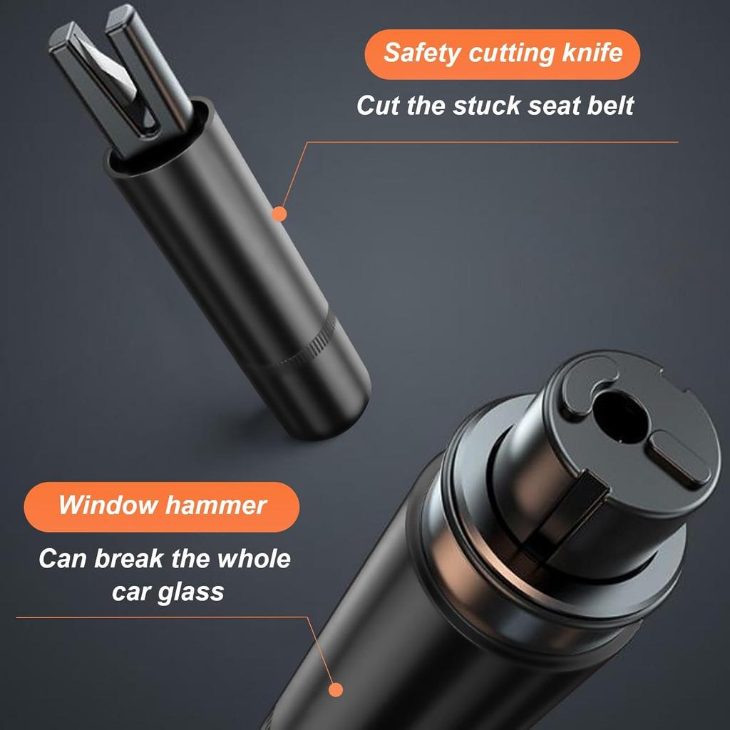 Car Safety Hammer Emergency Escape Tool One Second Window Breaker Cutter Car Glass Breaker Life-Saving Emergency