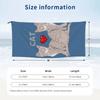 Gray Ginger And Siamese Kittens Cats Beach Towel Soft Microfiber Quick Dry Absorbent Quick Towels For Bath