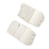 Hand Taekwondo Ausrüstung Handschuh Halbfinger Sicher Verstellbares Handgelenkband Boxhandschuh für Sandsack Weiß