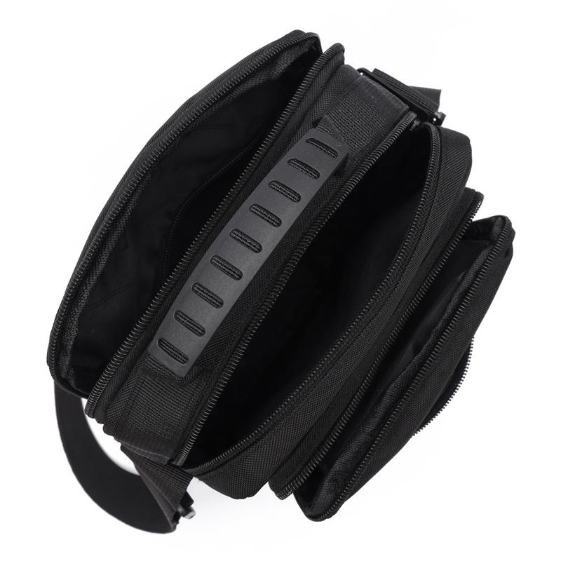 Men's Waterproof Shoulder Bag - Large Capacity Business/Leisure Crossbody with Multi-Layer Pockets