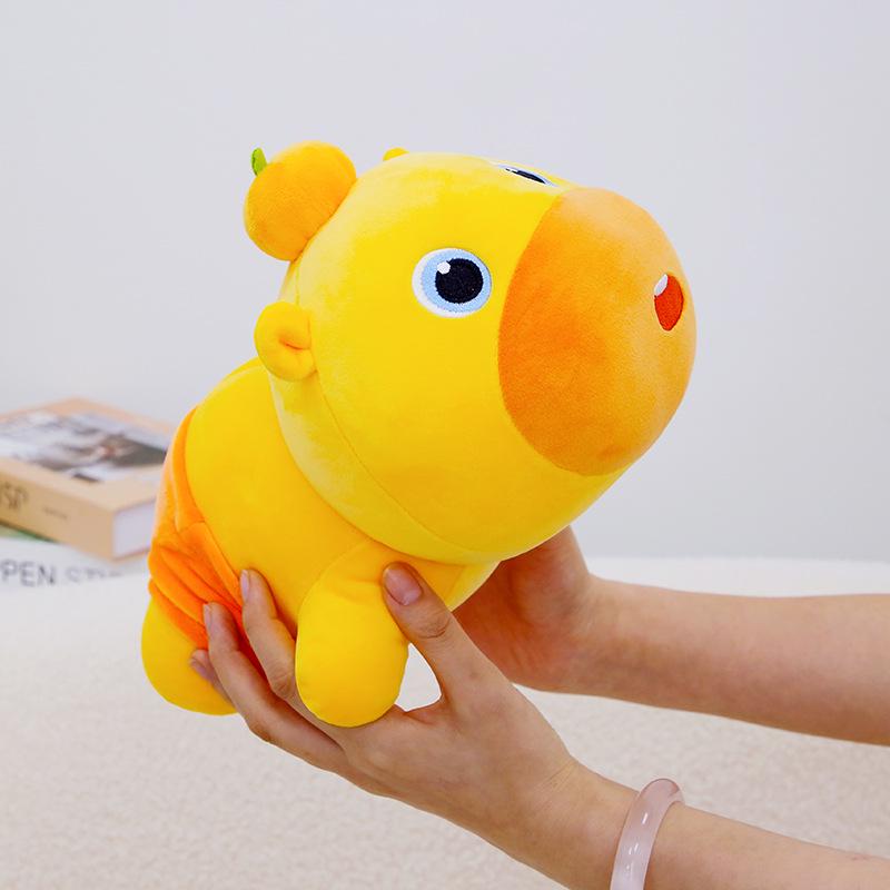 Love More Capybara Ruru Plush Toy - Cozy Sleep Aid & TikTok Influencer Doll