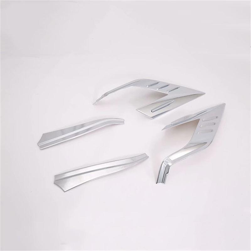 4pcs For Toyota RAV4     Chrome Rear Tail Light Lamp Frame Cover Accessories chrome