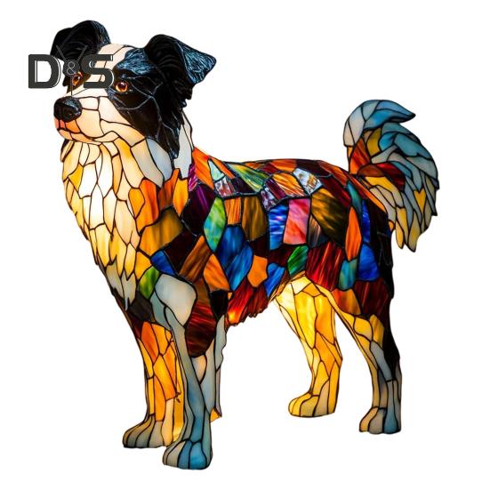 

Світлодільний нічник м якого світіння без відблисків, кумедна чарівна лампа у формі бульдога та такси, настільна лампа у формі тварини-собаки 20cm M