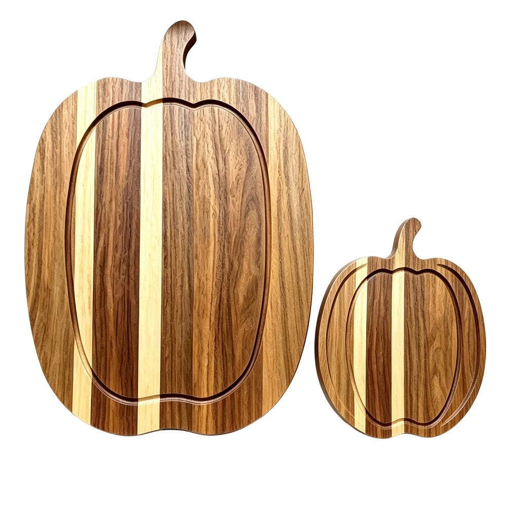 Halloween Pumpkin Wooden Charcuterie Board Cutting Board for and Snack Serving