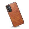 For Samsung Galaxy A35 5G Leather Back Case Crocodile Texture Protective Cover Shell