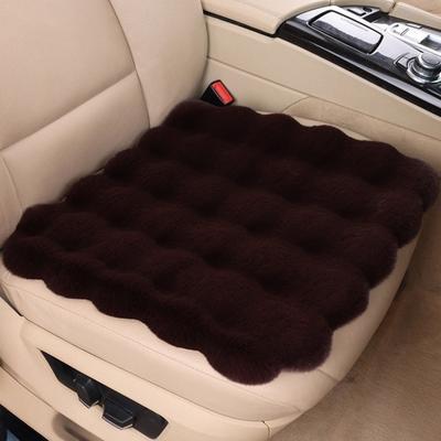 Yousheng 3Pcs Car Seat Cushion Fluffy Vehicle Seat Cover Plush Fleece Thickened Warm Auto Chair Pad for Winter Comfort And Protection